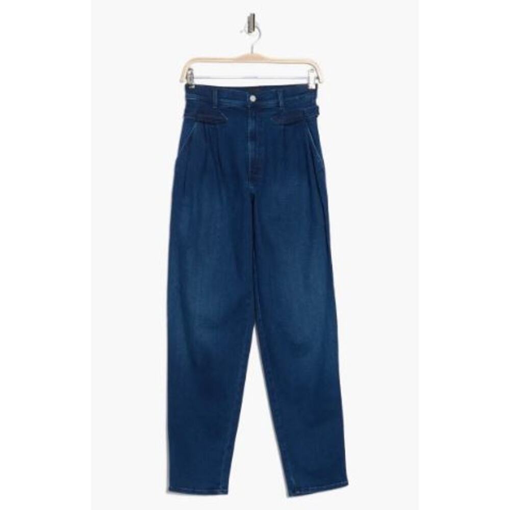 MOTHER The Tabby Tune Up Skimp Jeans Tapered High Rise Taking Shape Size 27 - Picture 5 of 10